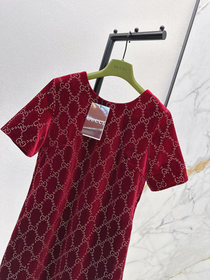 Guc NEW rhinestone dress