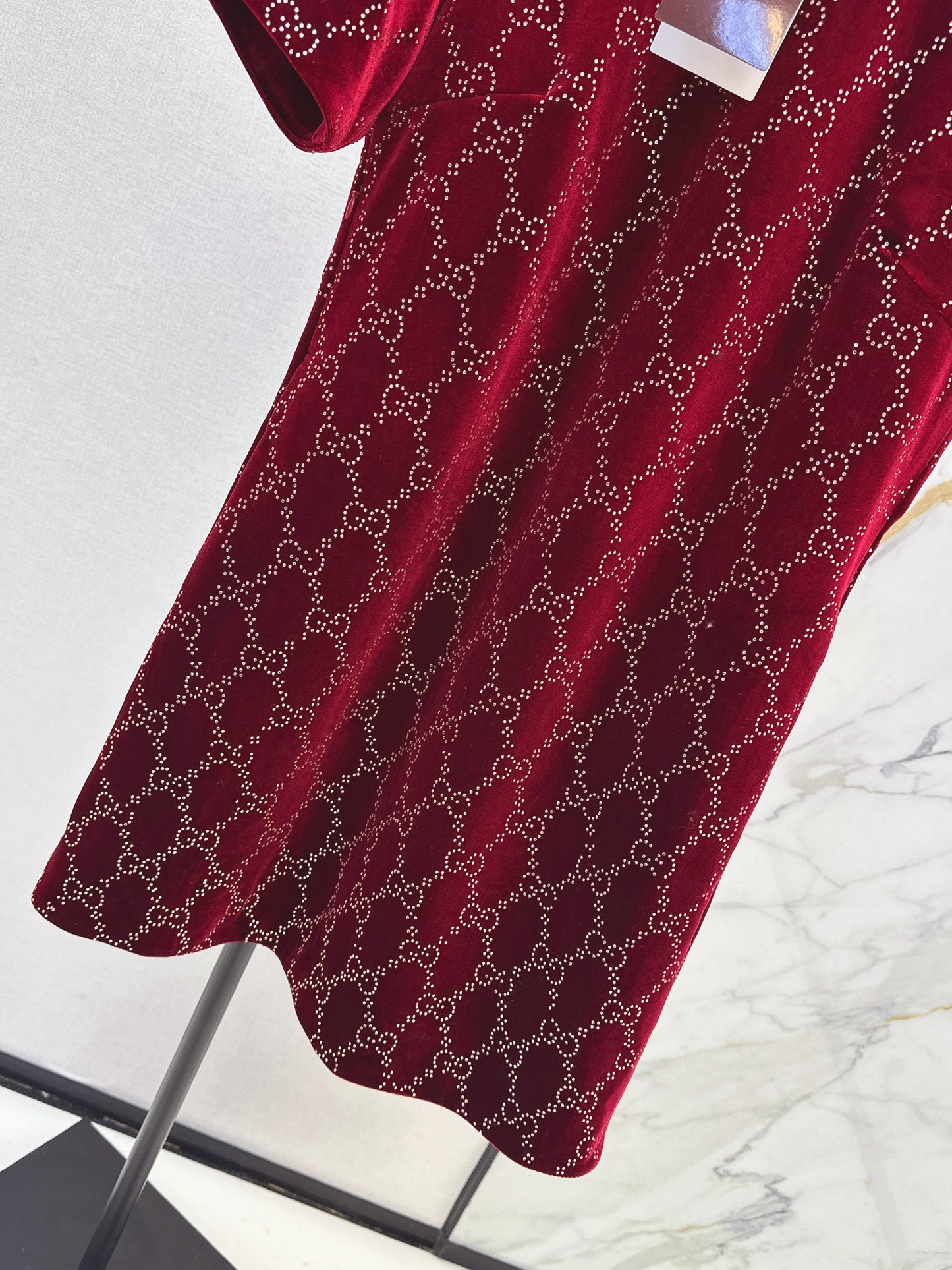 Guc NEW rhinestone dress