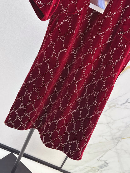 Guc NEW rhinestone dress