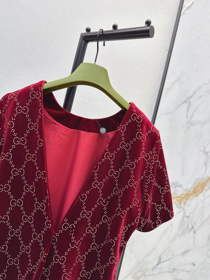 Guc NEW rhinestone dress