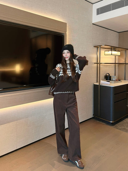 Brun NEW Corduroy pants