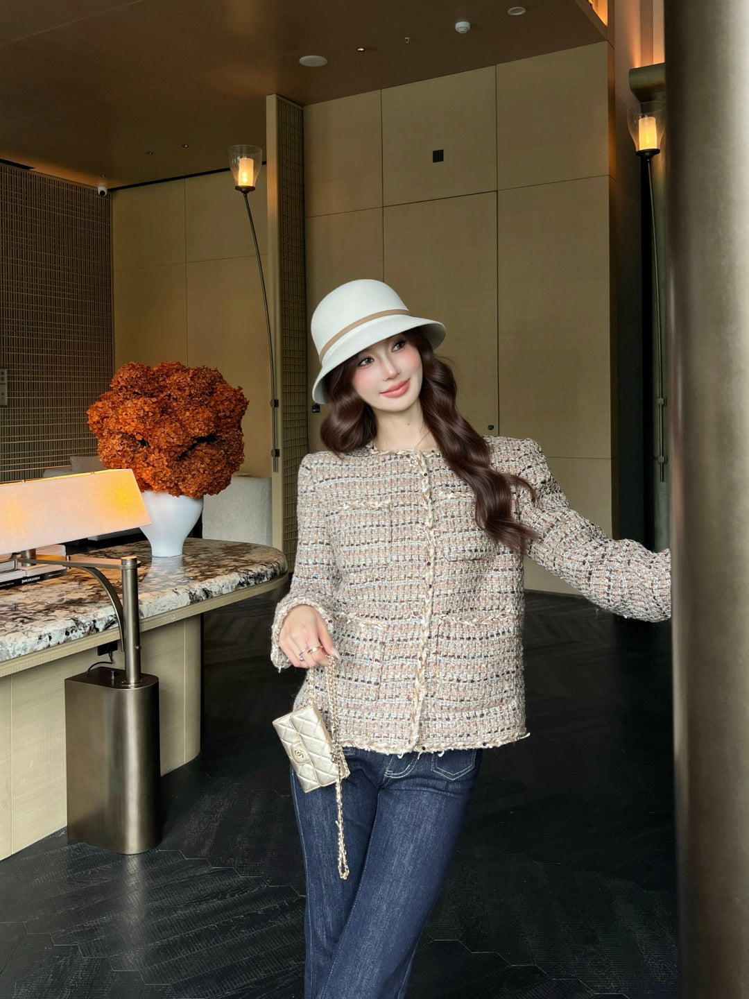 Chan NEW woven jacket