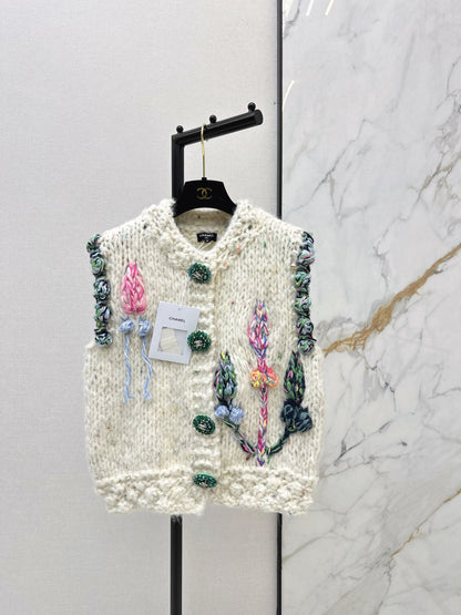 Chan NEW vintage knitted vest