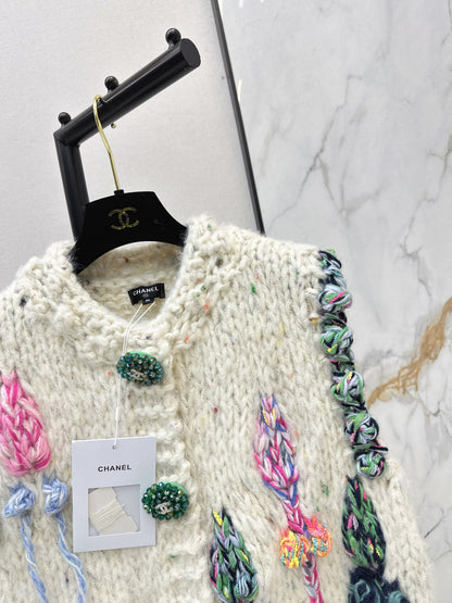 Chan NEW vintage knitted vest