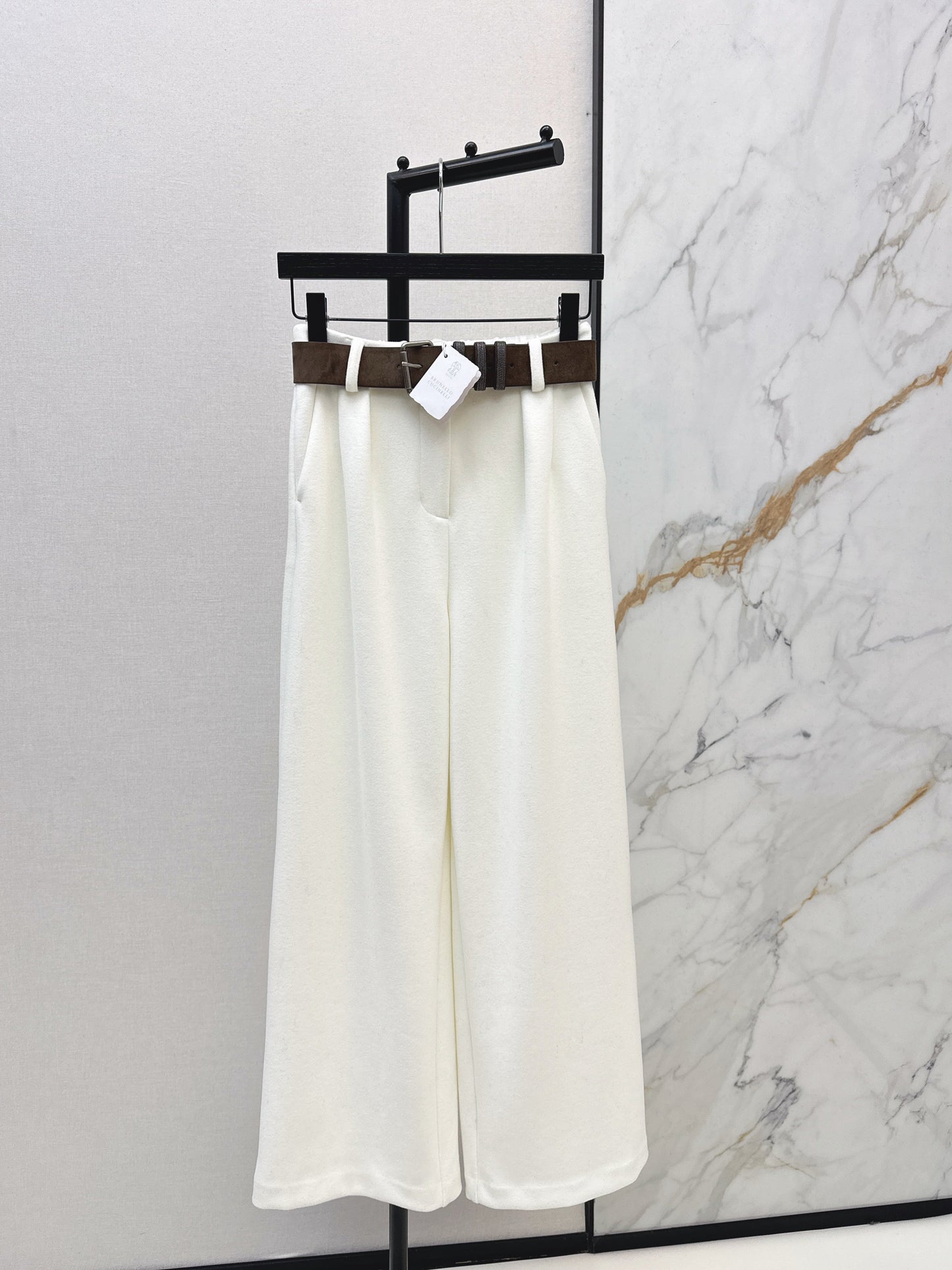 Ral NEW straight pants with belted