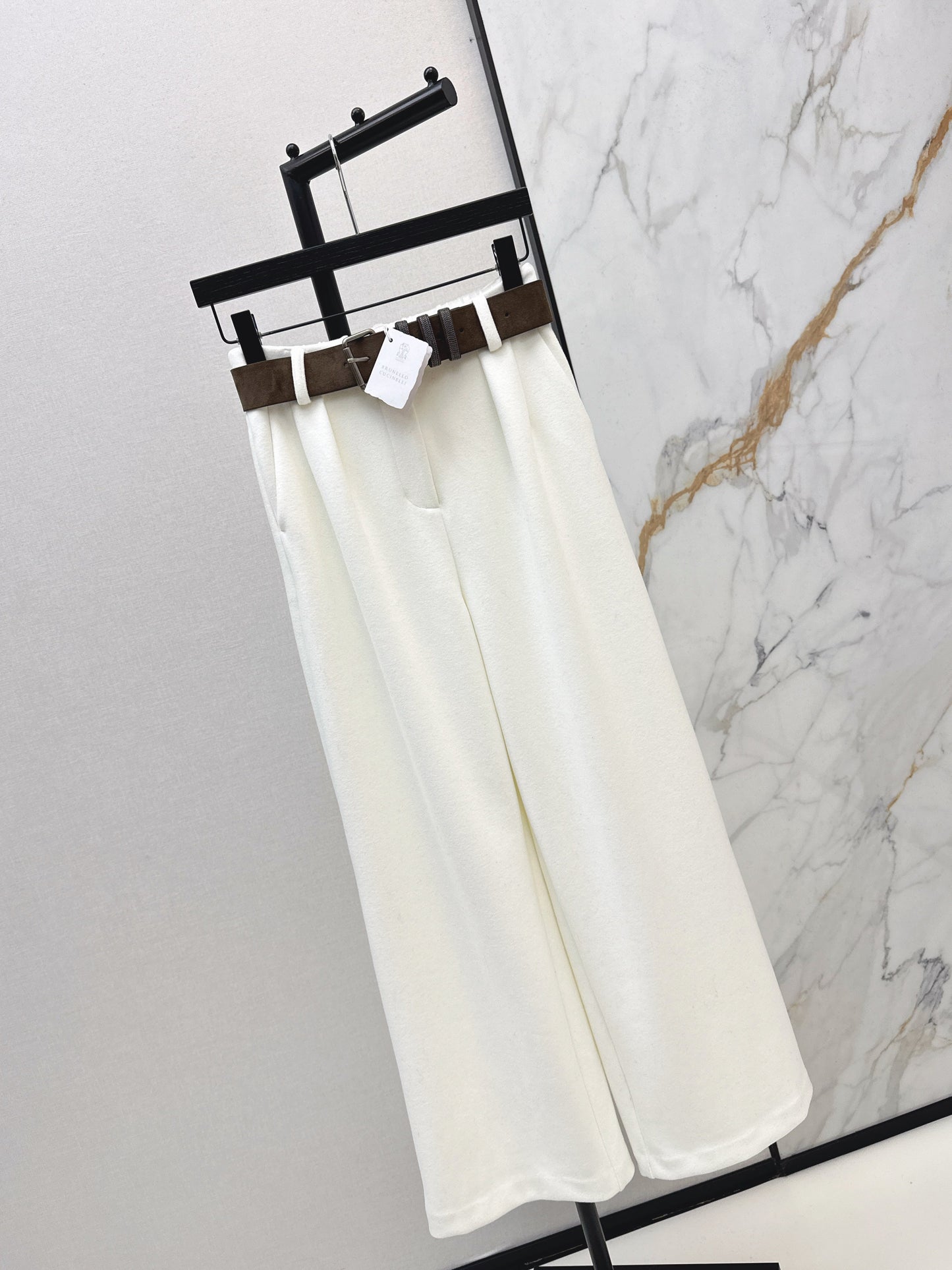 Ral NEW straight pants with belted