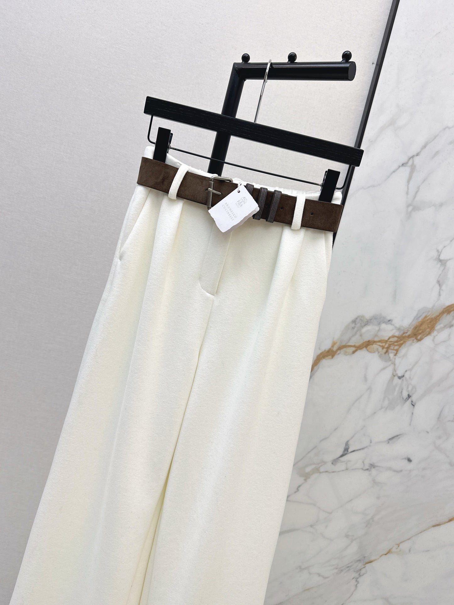 Ral NEW straight pants with belted