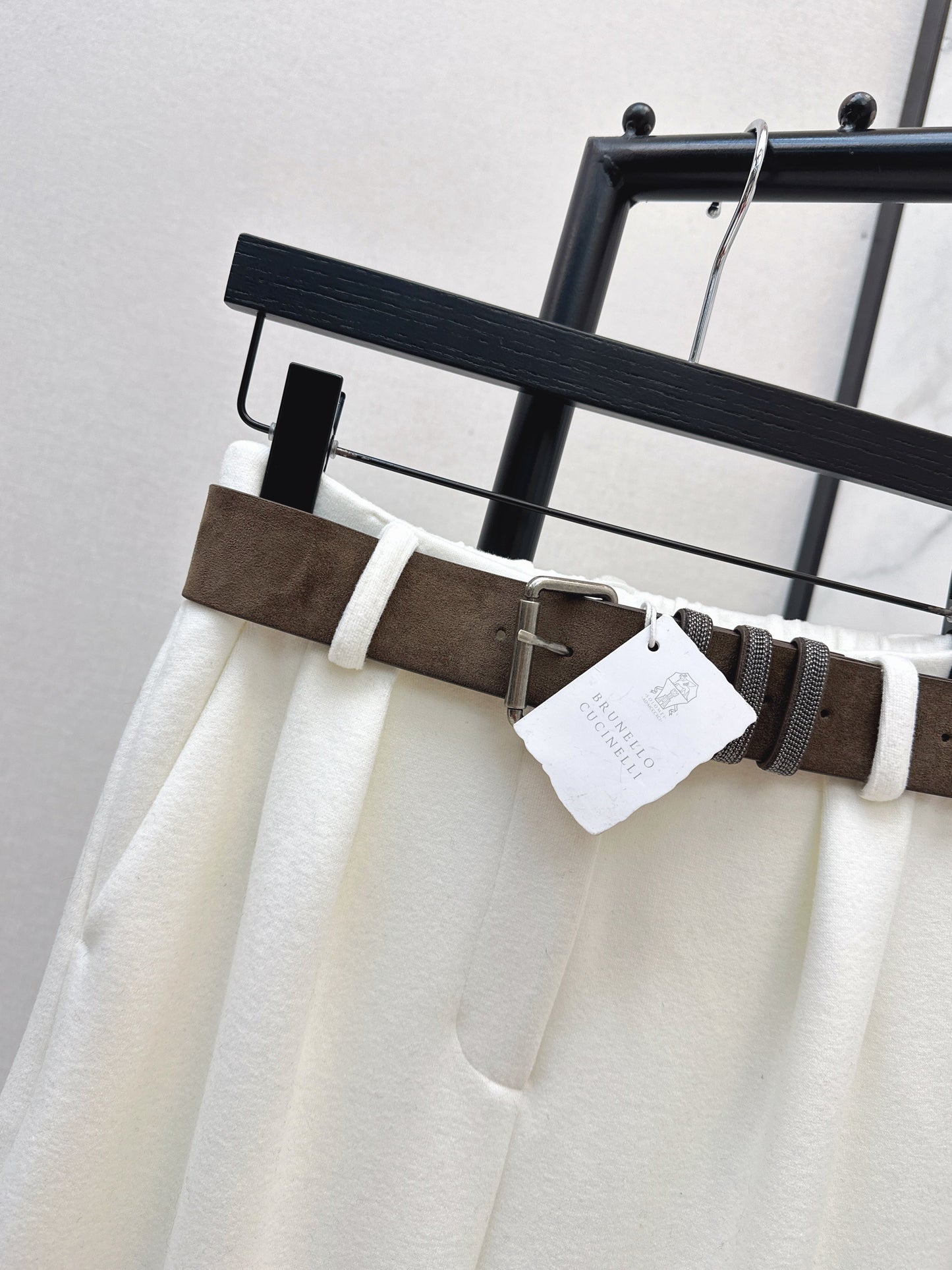 Ral NEW straight pants with belted