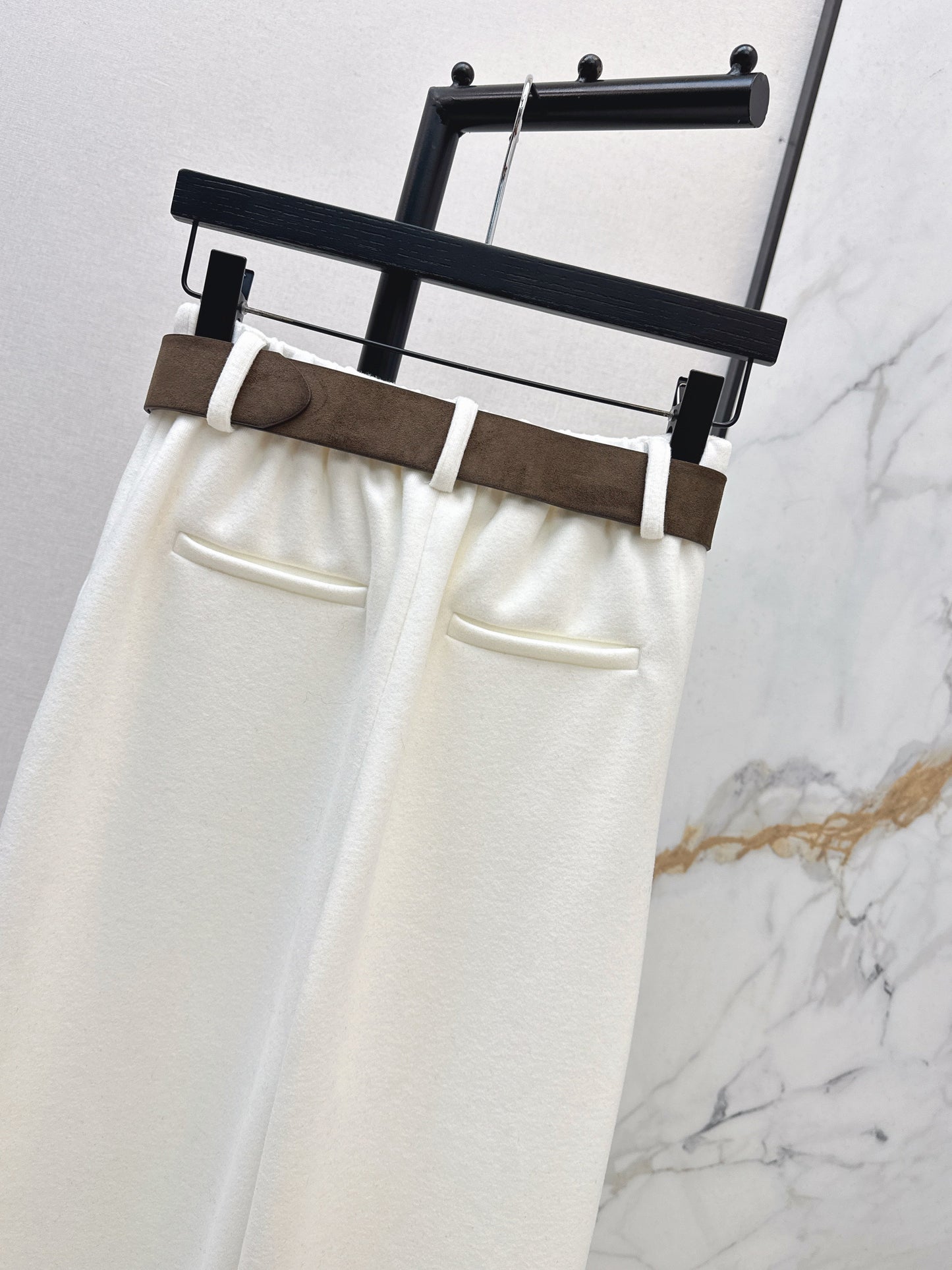 Ral NEW straight pants with belted