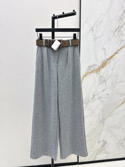 Ral NEW straight pants with belted