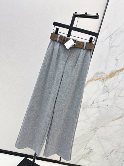 Ral NEW straight pants with belted