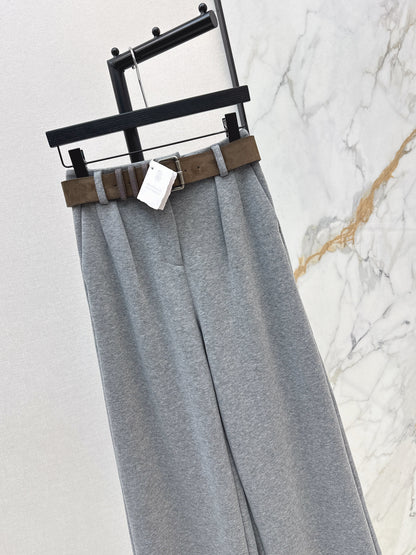 Ral NEW straight pants with belted