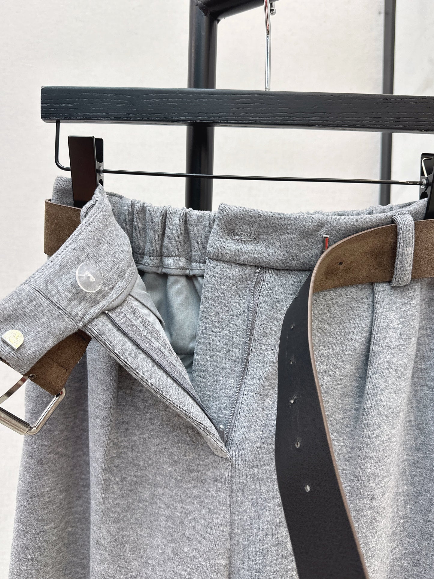 Ral NEW straight pants with belted