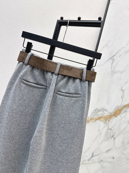 Ral NEW straight pants with belted