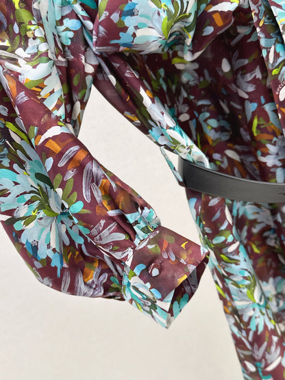 Guc NEW 3d floral print dress