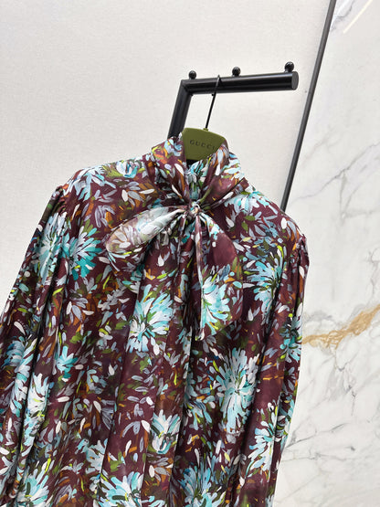 Guc NEW 3d floral print shirts