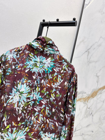 Guc NEW 3d floral print shirts