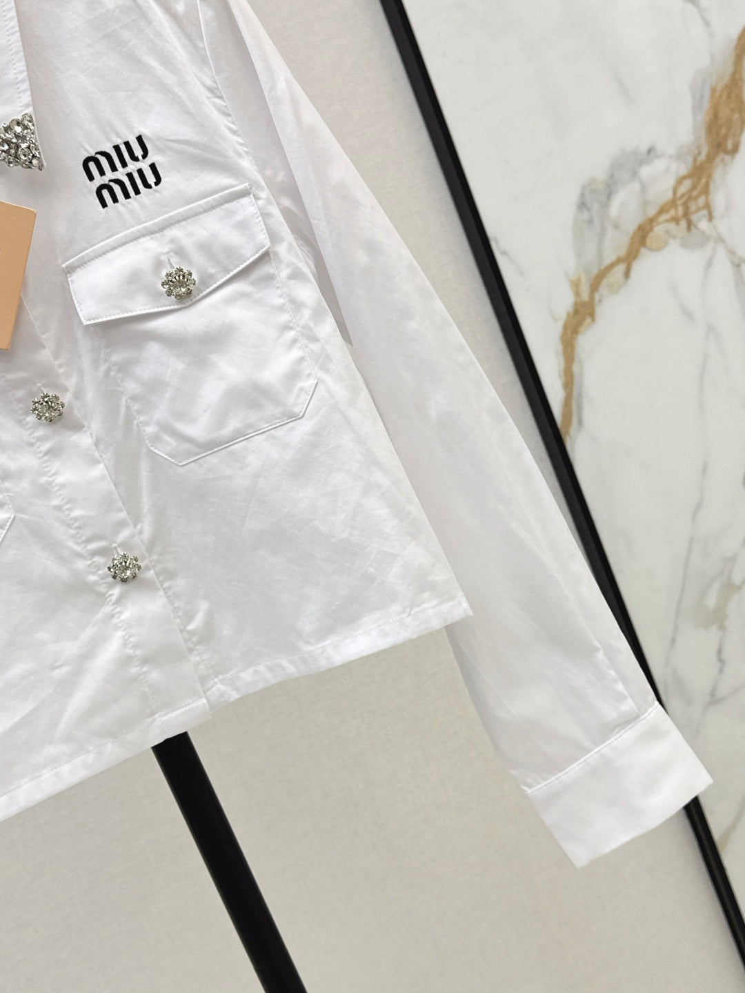 Miu NEW rhinestones shirts
