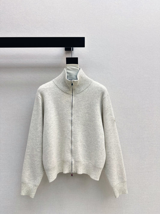 Monc NEW Zippered cardigan jacket