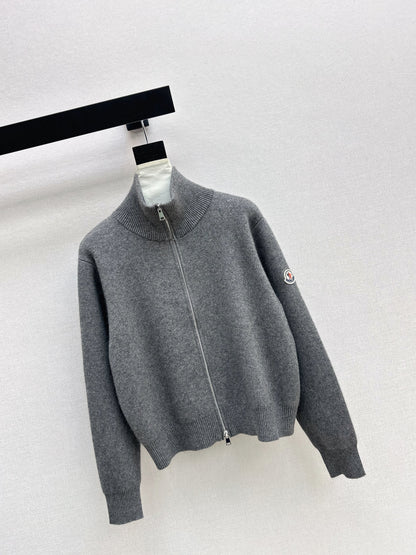 Monc NEW Zippered cardigan jacket