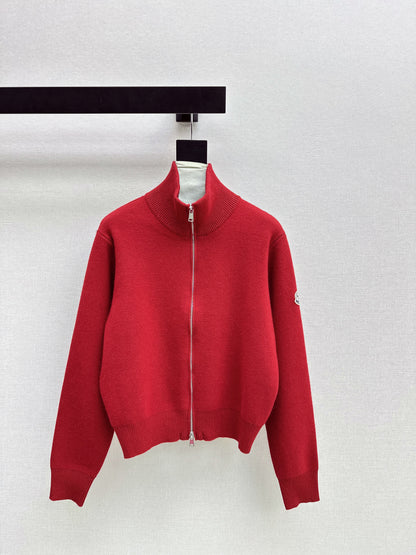 Monc NEW Zippered cardigan jacket