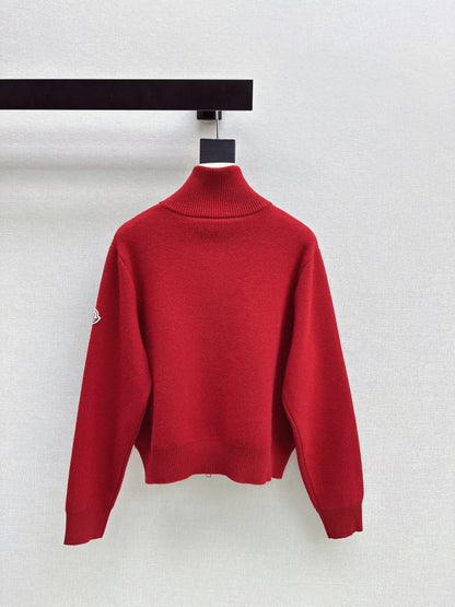 Monc NEW Zippered cardigan jacket