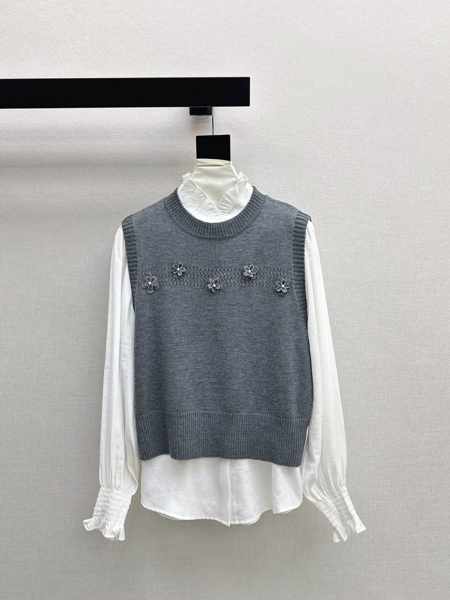 Chan NEW elegant shirts knit vest