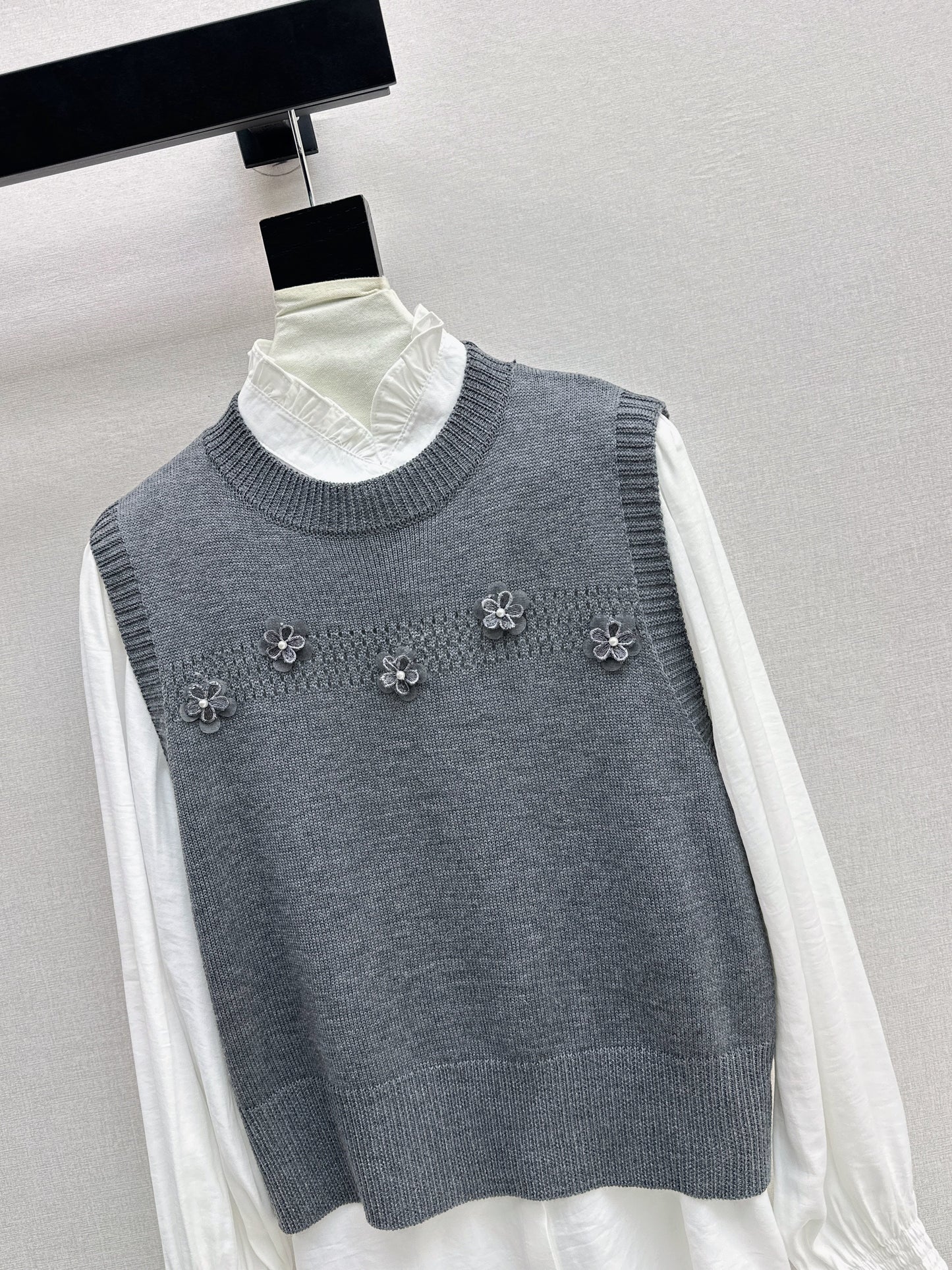 Chan NEW elegant shirts knit vest