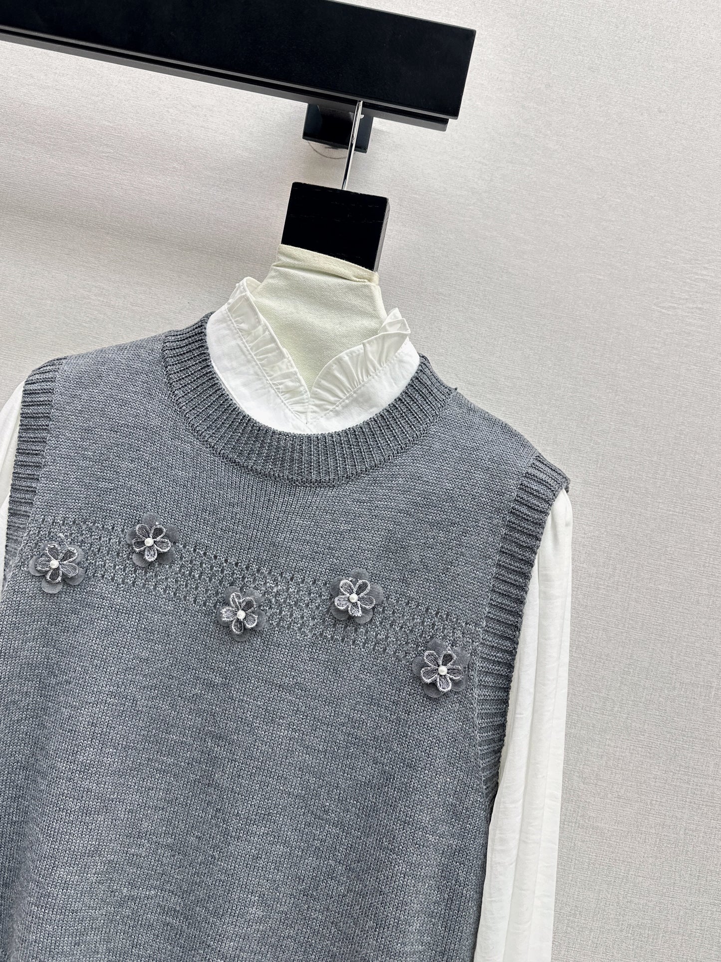 Chan NEW elegant shirts knit vest