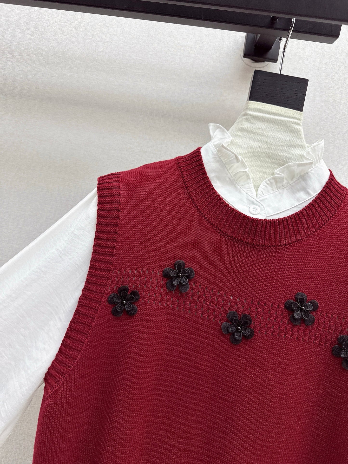 Chan NEW elegant shirts knit vest