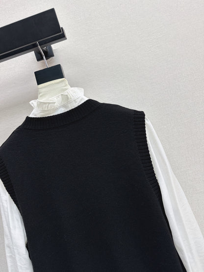 Chan NEW elegant shirts knit vest