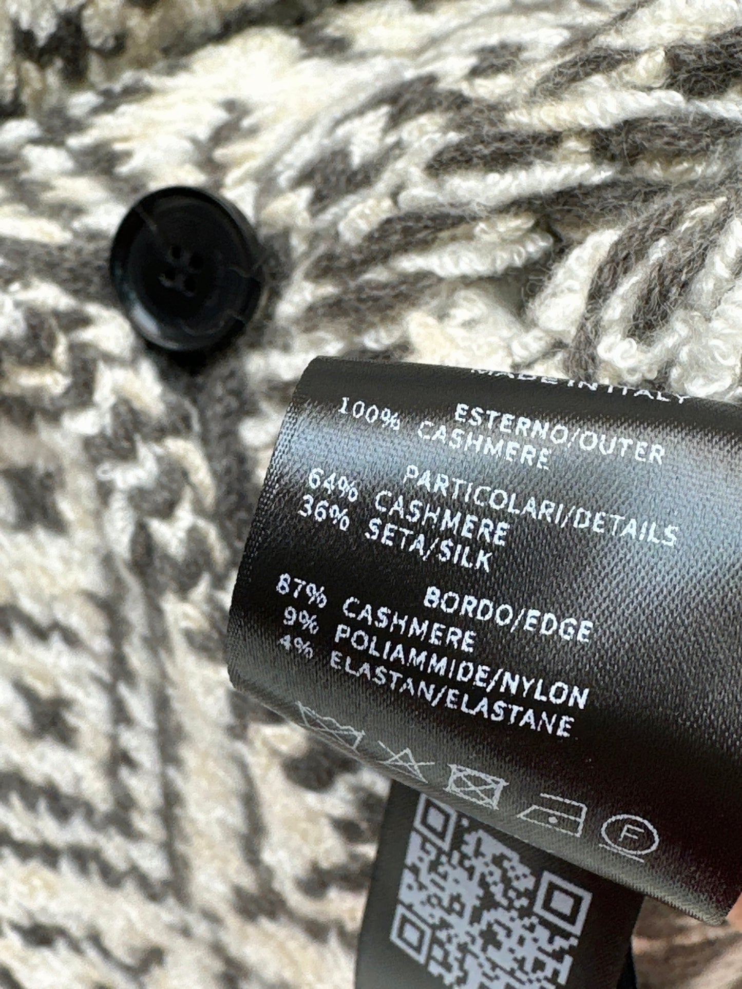 Loro NEW Fair Isle cashmere cardigan