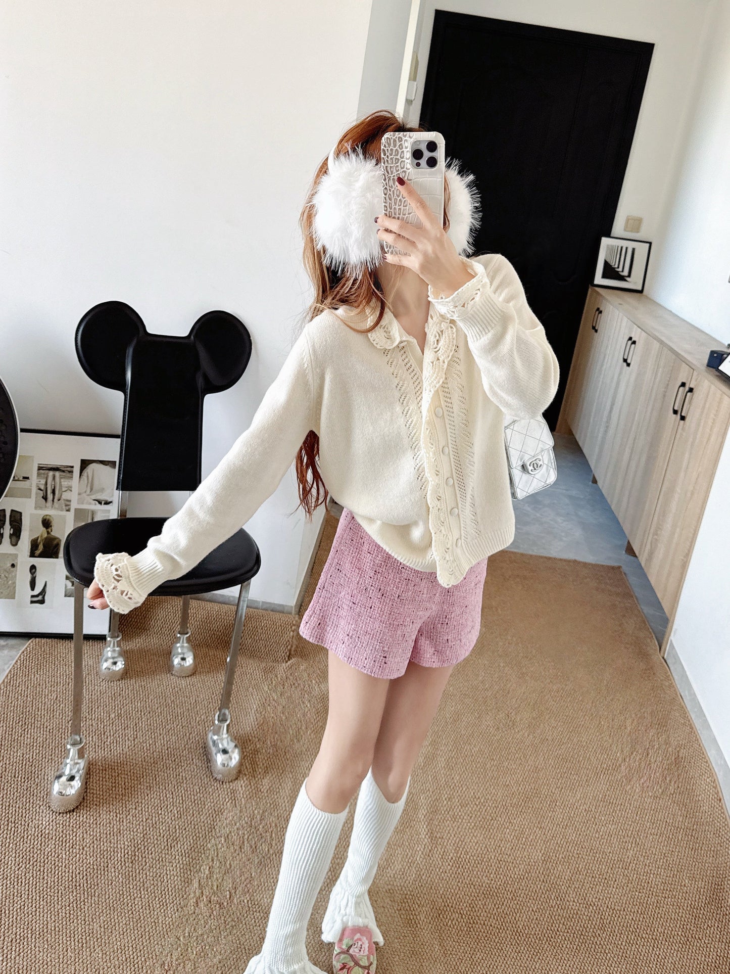 Es NEW Knitted cardigan