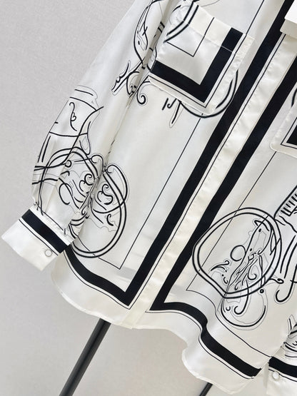 Herm NEW printed shirt