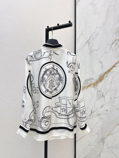 Herm NEW printed shirt