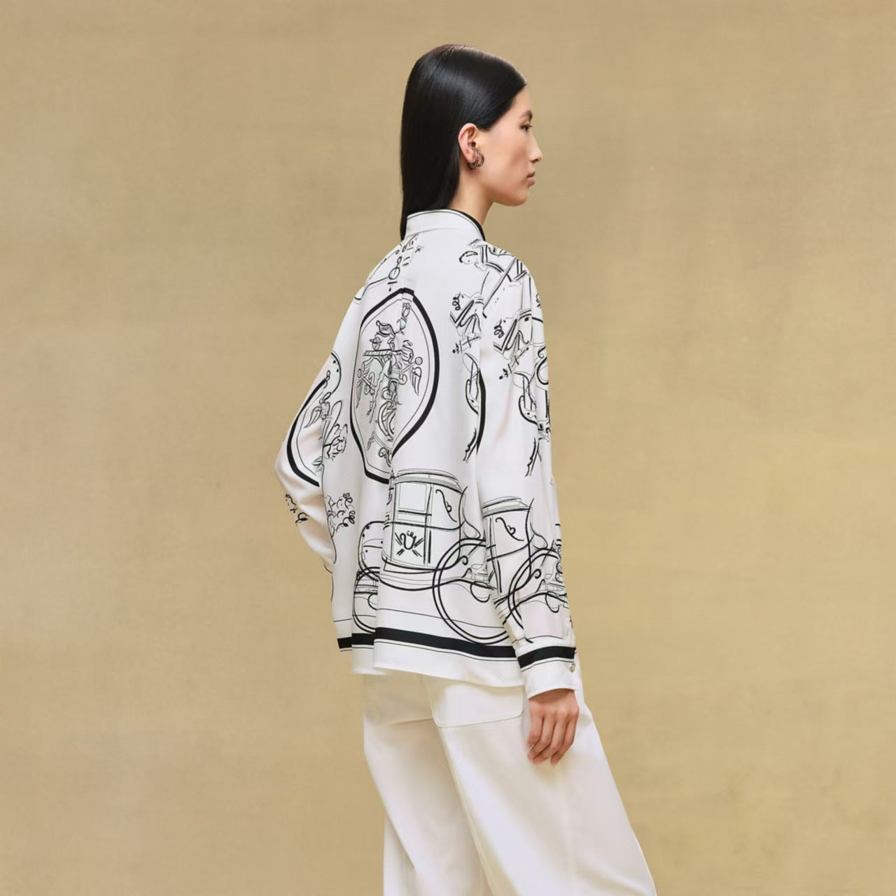 Herm NEW printed shirt