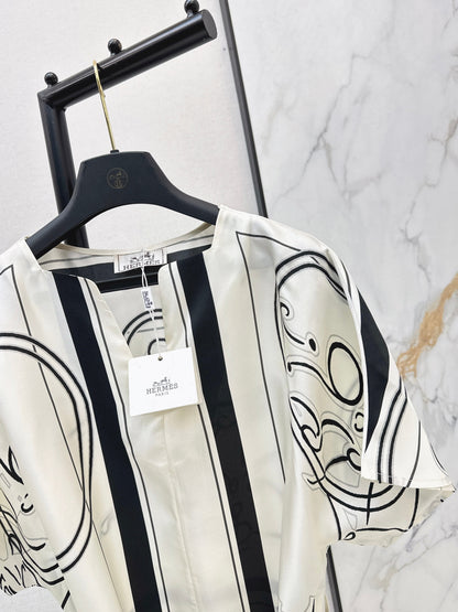 Herm NEW printed dress