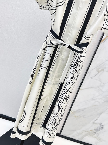 Herm NEW printed dress