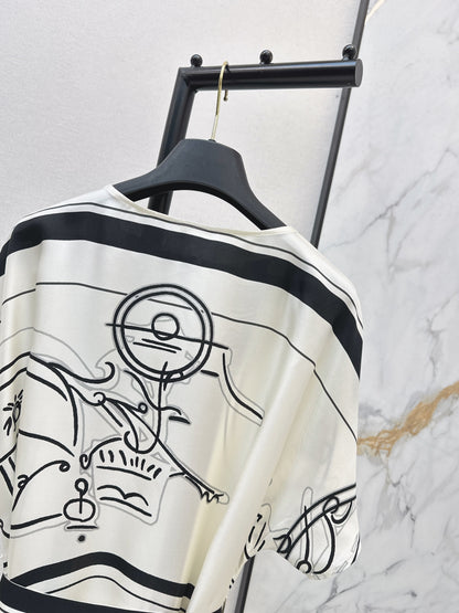 Herm NEW printed dress