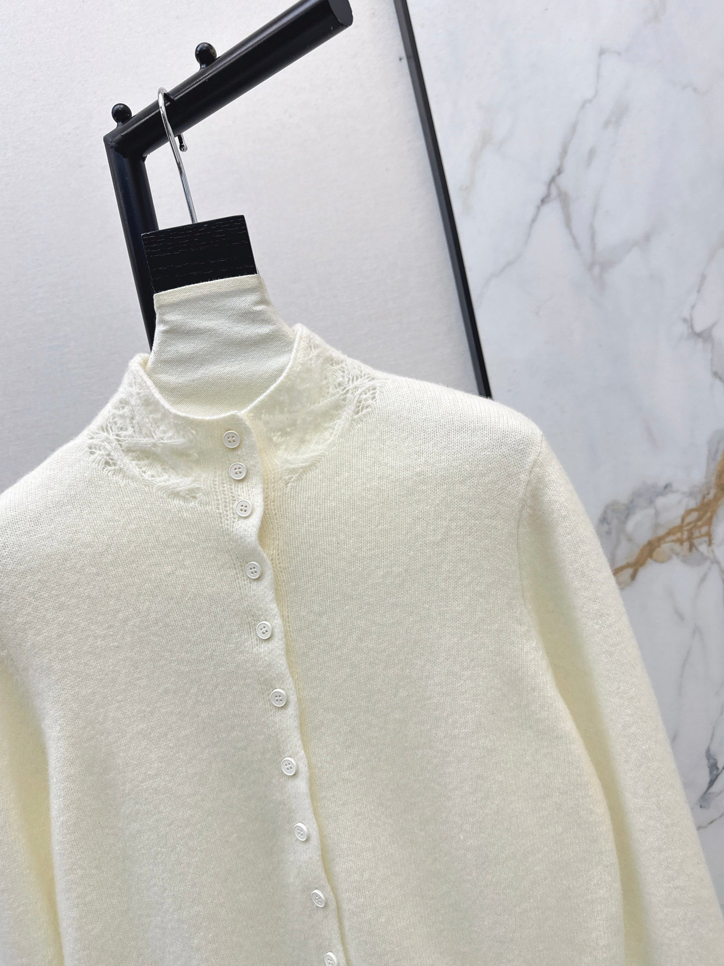 Chol NEW high neck cardigan