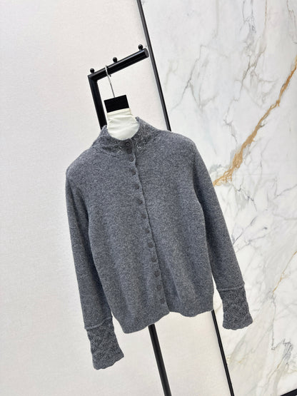 Chol NEW high neck cardigan