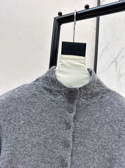 Chol NEW high neck cardigan