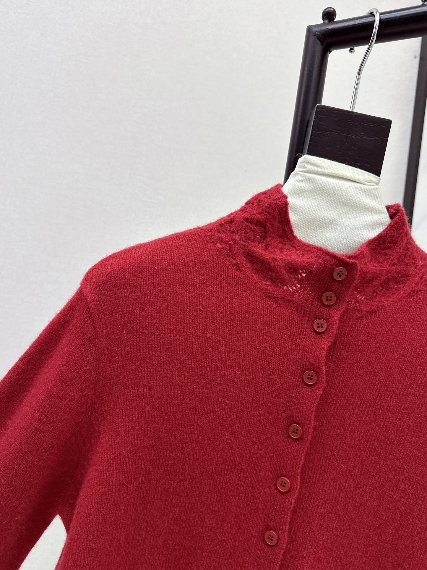 Chol NEW high neck cardigan