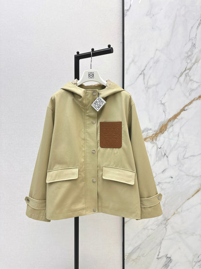 Loe NEW hooded trench coats