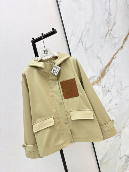 Loe NEW hooded trench coats