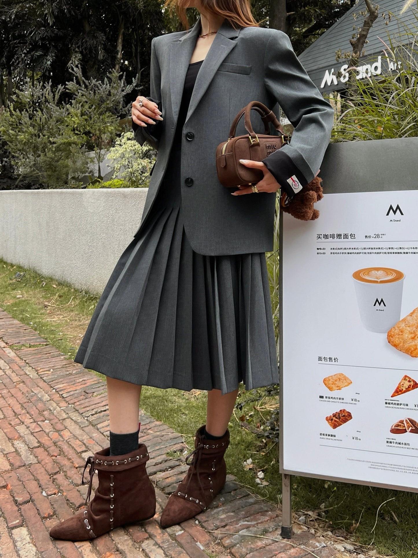 Pra NEW pleated skirts