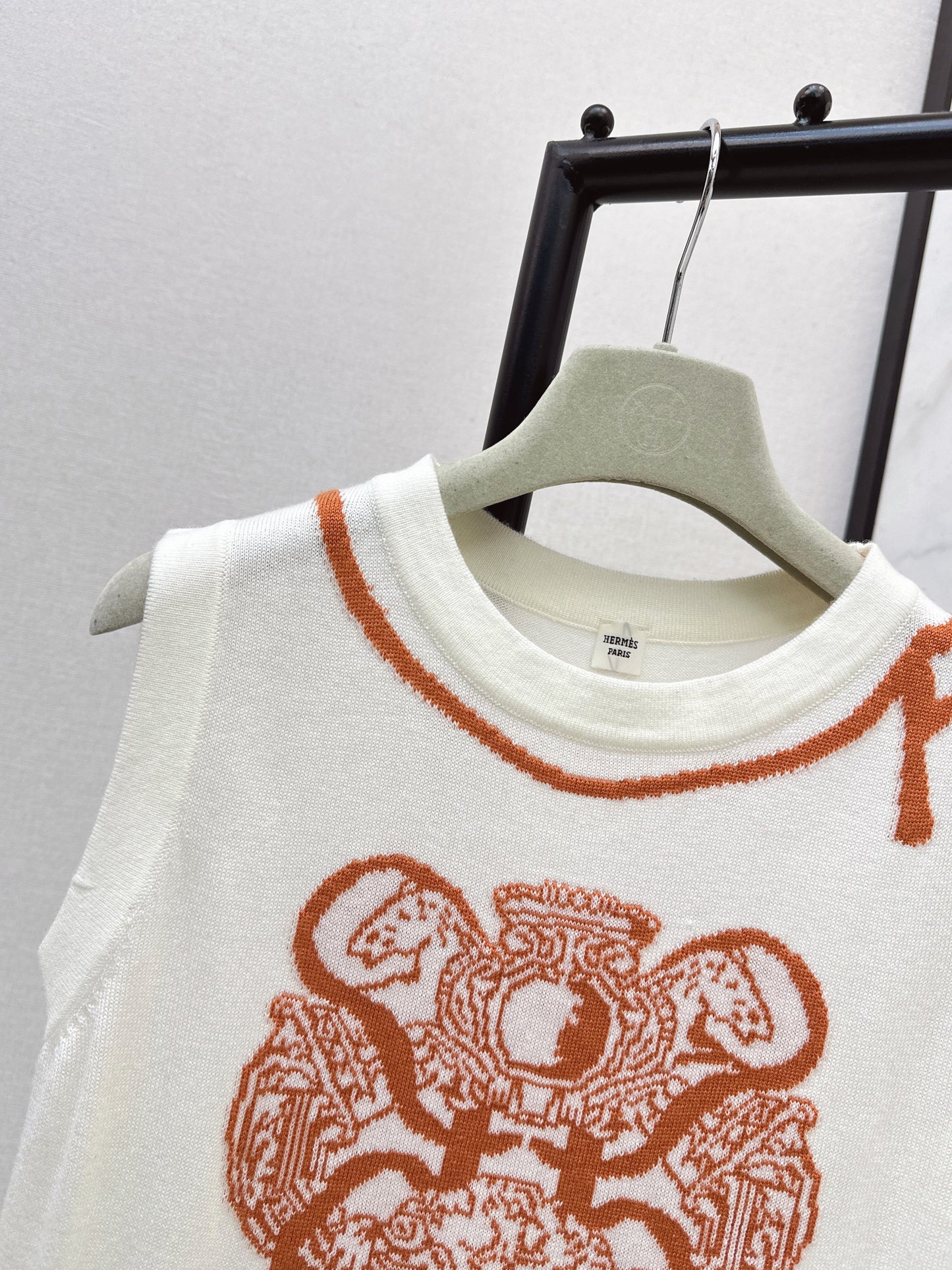 Herm NEW jacquard sleeveless dress