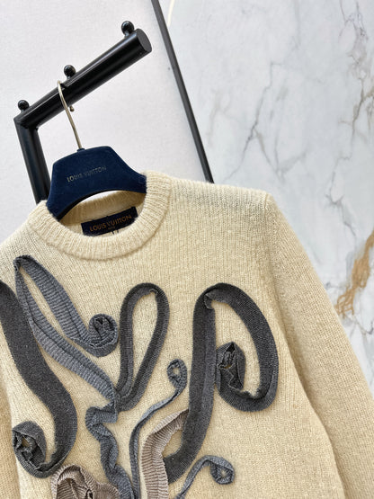 Louis NEW rosette detail sweater