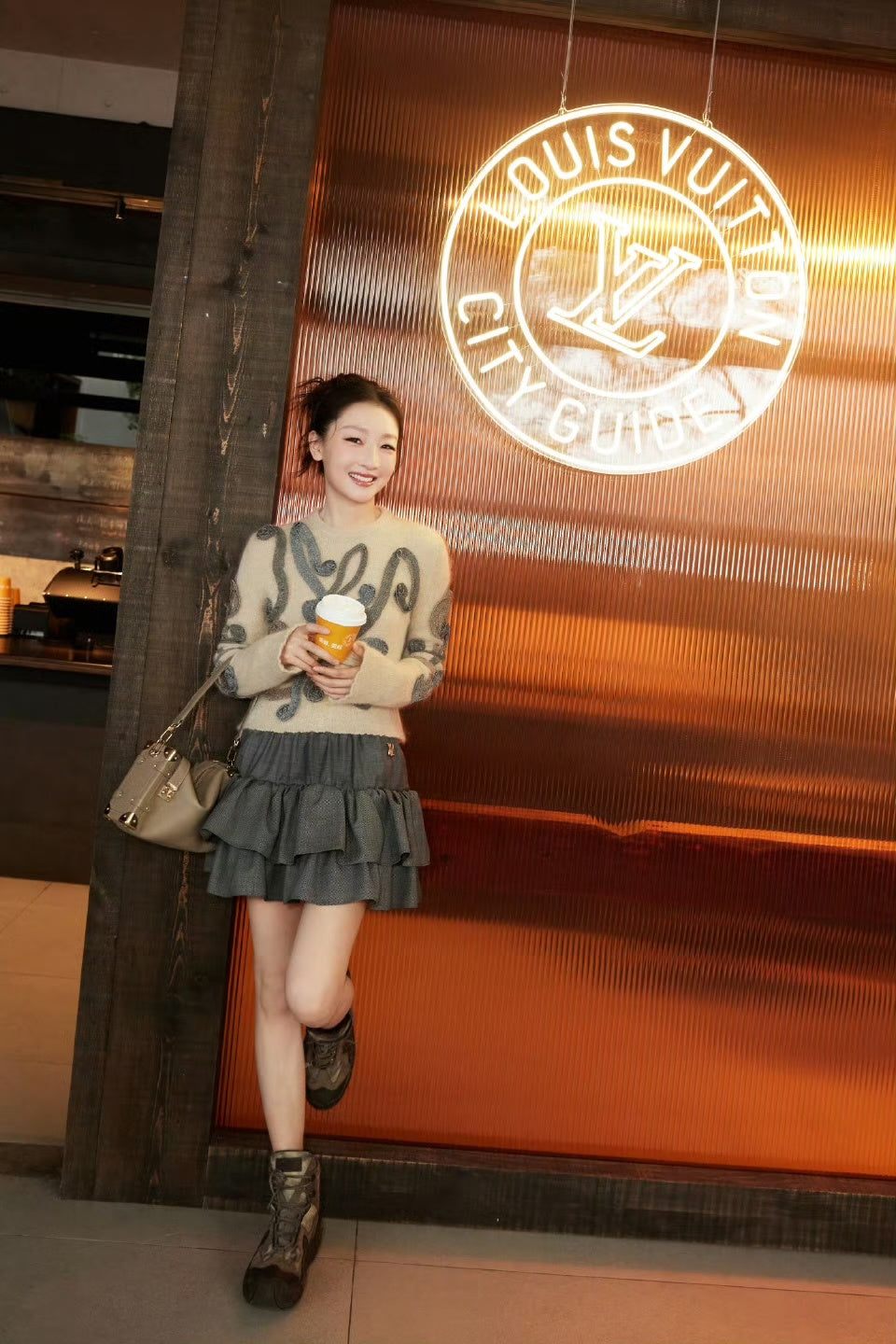 Louis NEW rosette detail sweater