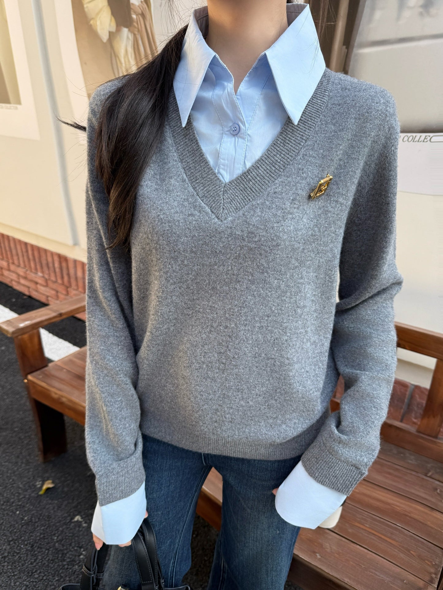 Fend NEW 2inl knit shirts